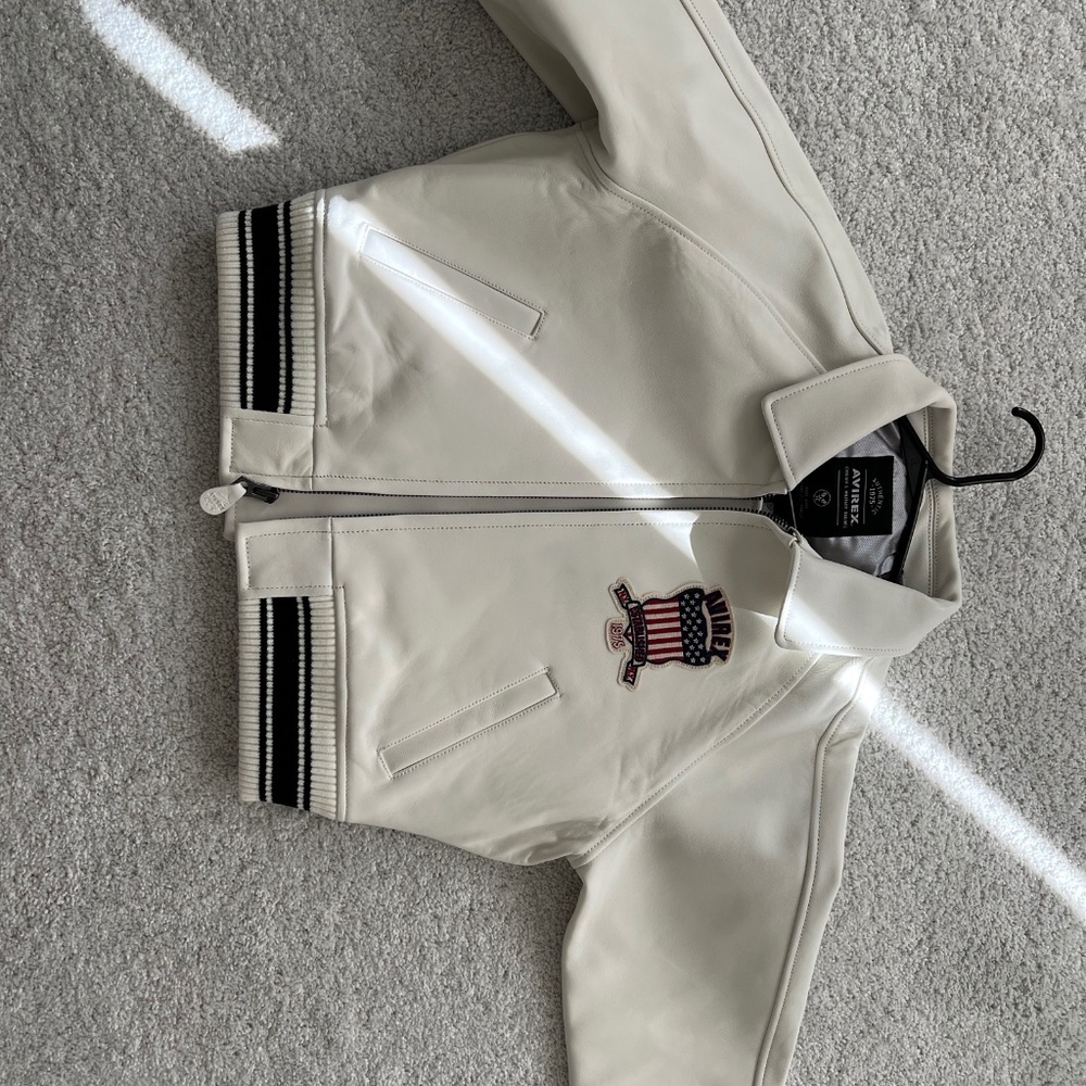 Brand New Authentic Womens Cropped Avirex Jacket